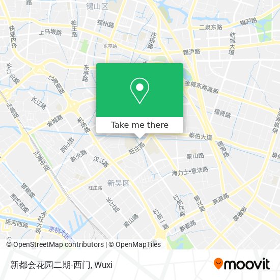 新都会花园二期-西门 map