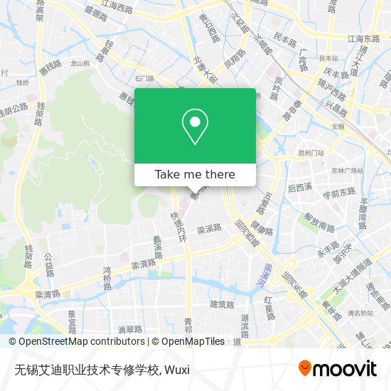 无锡艾迪职业技术专修学校 map