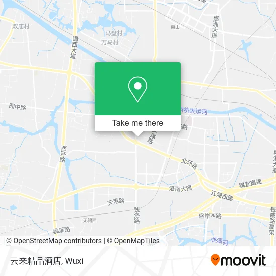 云来精品酒店 map