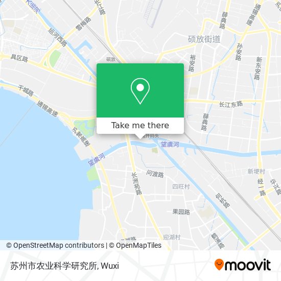 苏州市农业科学研究所 map