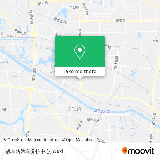 靓车坊汽车养护中心 map