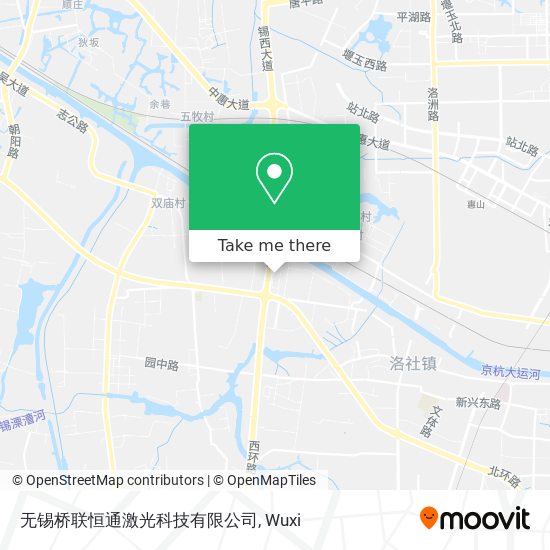 无锡桥联恒通激光科技有限公司 map