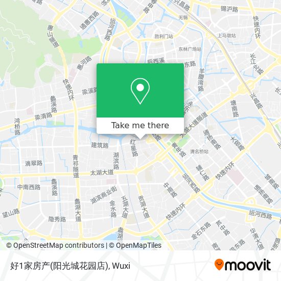好1家房产(阳光城花园店) map
