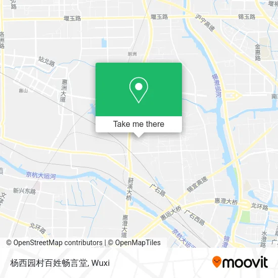 杨西园村百姓畅言堂 map