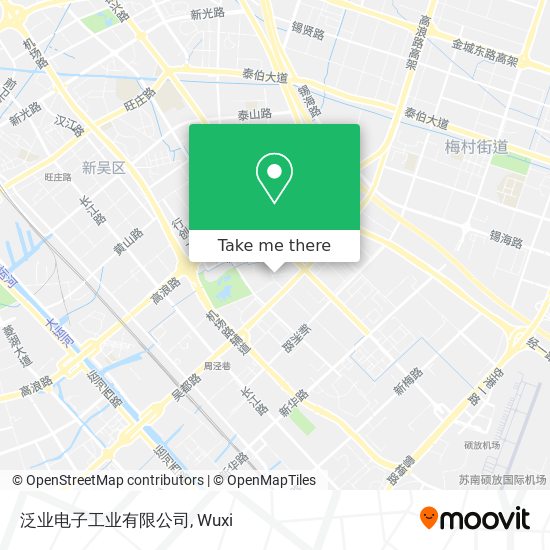 泛业电子工业有限公司 map