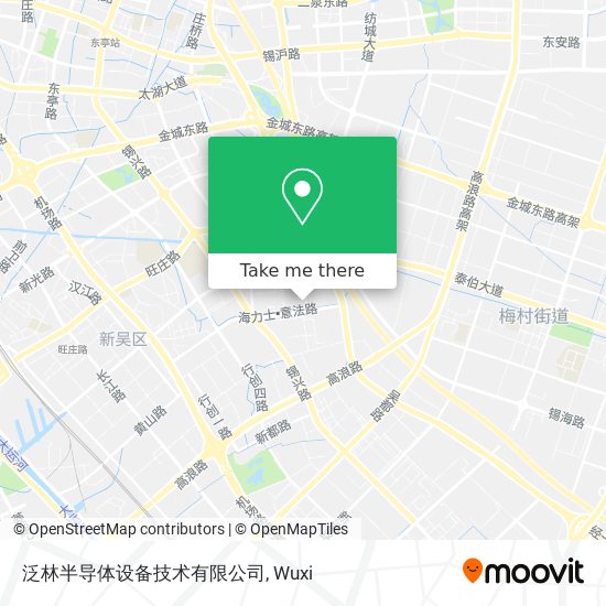 泛林半导体设备技术有限公司 map