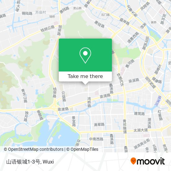 山语银城1-3号 map