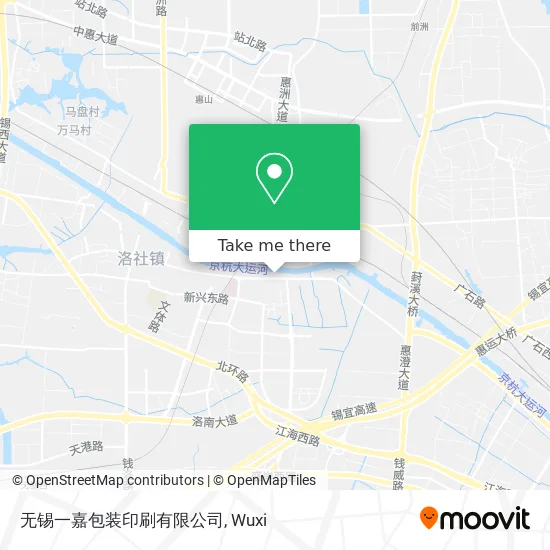 无锡一嘉包装印刷有限公司 map