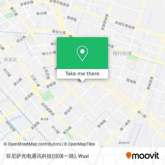 菲尼萨光电通讯科技(综保一路) map