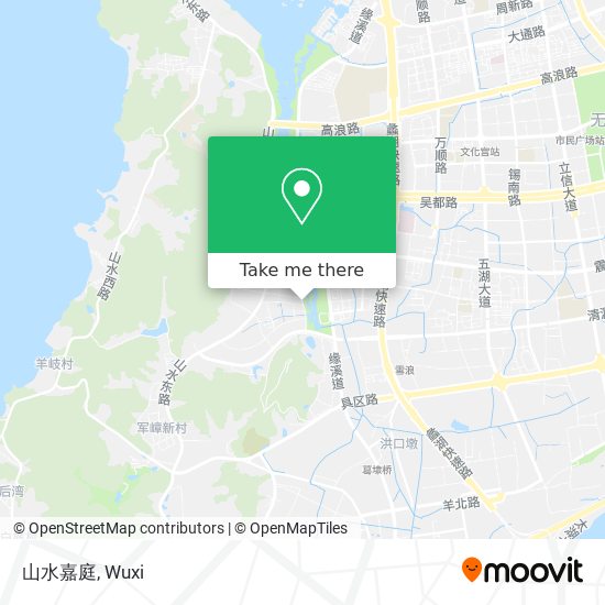 山水嘉庭 map