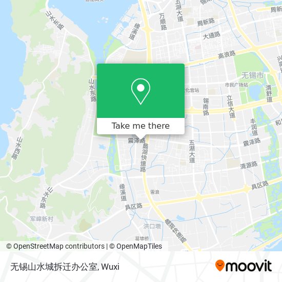无锡山水城拆迁办公室 map