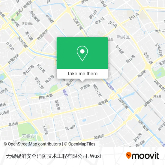 无锡锡消安全消防技术工程有限公司 map