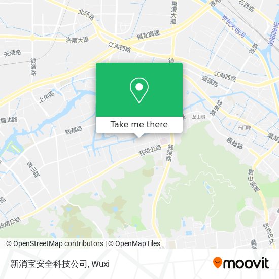 新消宝安全科技公司 map