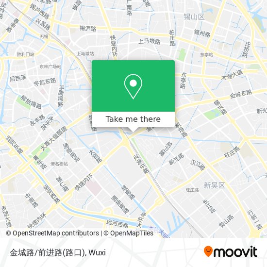 金城路/前进路(路口) map