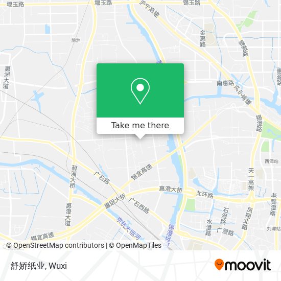 舒娇纸业 map