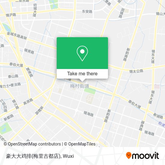 豪大大鸡排(梅里古都店) map