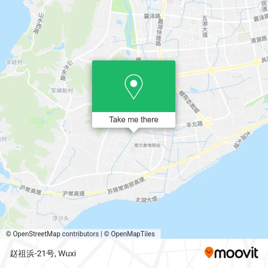 赵祖浜-21号 map