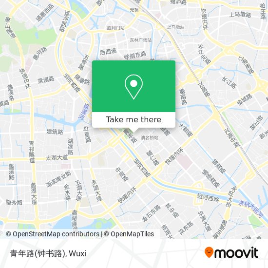 青年路(钟书路) map