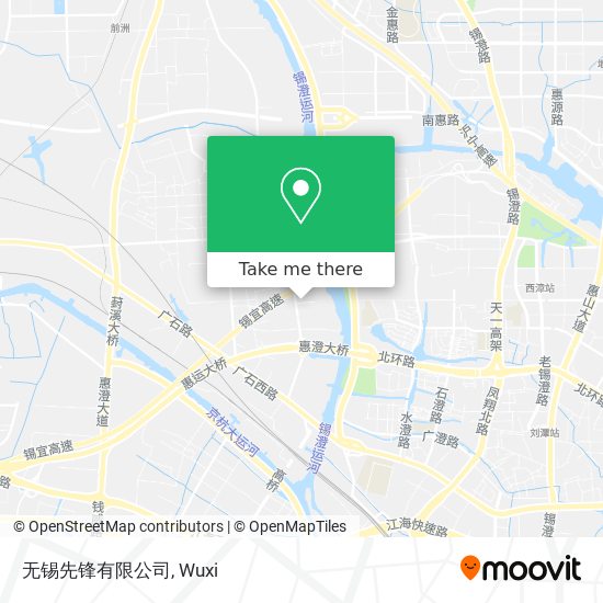 无锡先锋有限公司 map