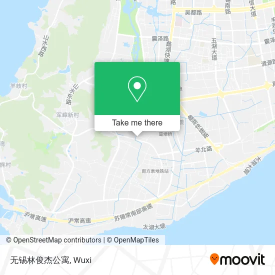 无锡林俊杰公寓 map