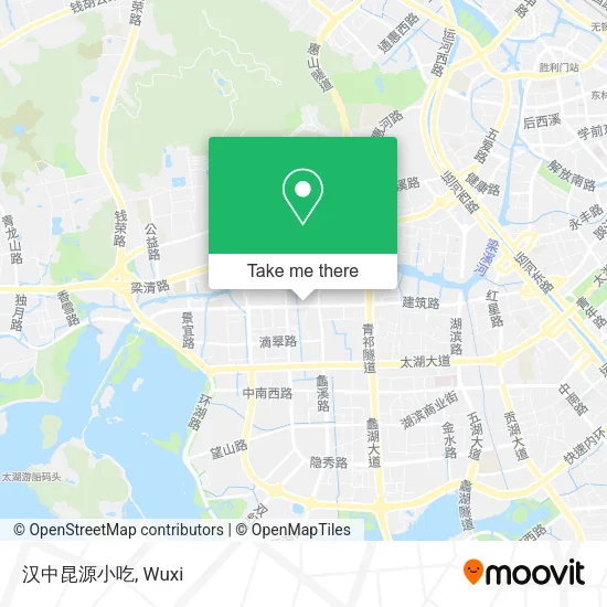 汉中昆源小吃 map