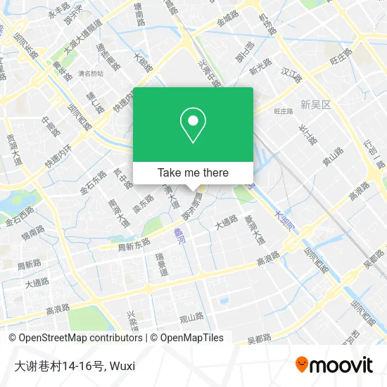 大谢巷村14-16号 map