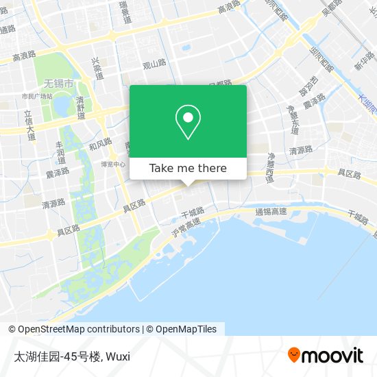 太湖佳园-45号楼 map