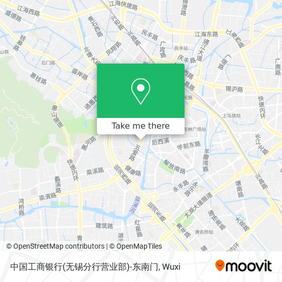 中国工商银行(无锡分行营业部)-东南门 map