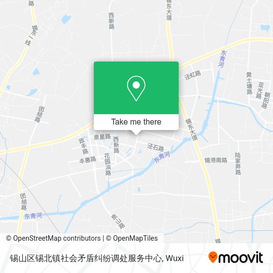 锡山区锡北镇社会矛盾纠纷调处服务中心 map