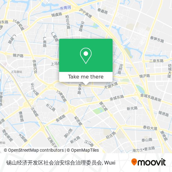 锡山经济开发区社会治安综合治理委员会 map