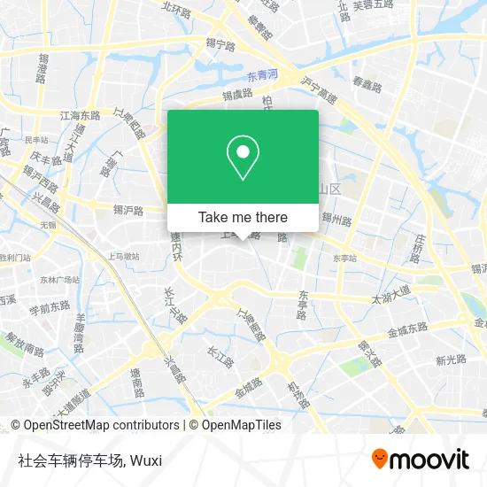 社会车辆停车场 map