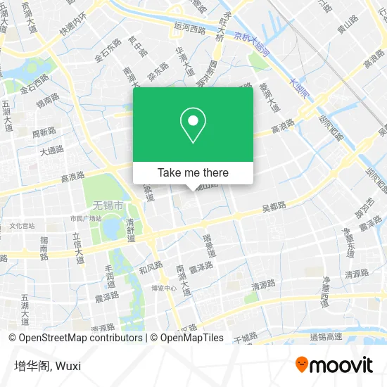 增华阁 map
