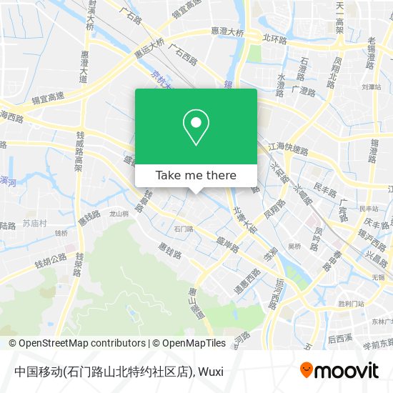 中国移动(石门路山北特约社区店) map