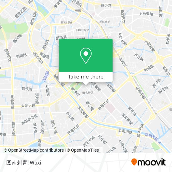 图南刺青 map