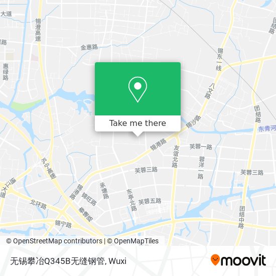 无锡攀冶Q345B无缝钢管 map