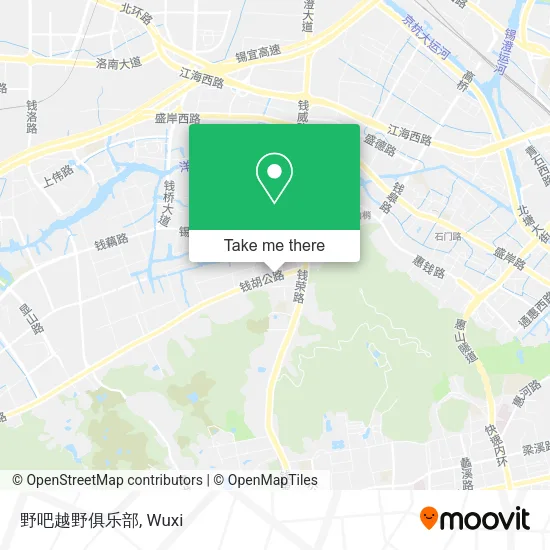 野吧越野俱乐部 map