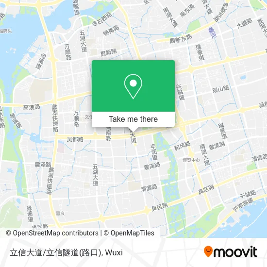 立信大道/立信隧道(路口) map