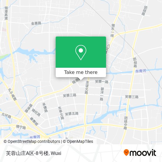 芙蓉山庄A区-8号楼 map