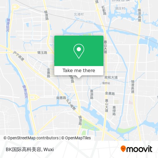 BK国际高科美容 map