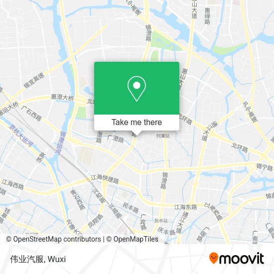 伟业汽服 map