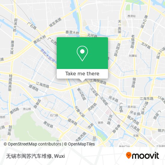 无锡市闽苏汽车维修 map