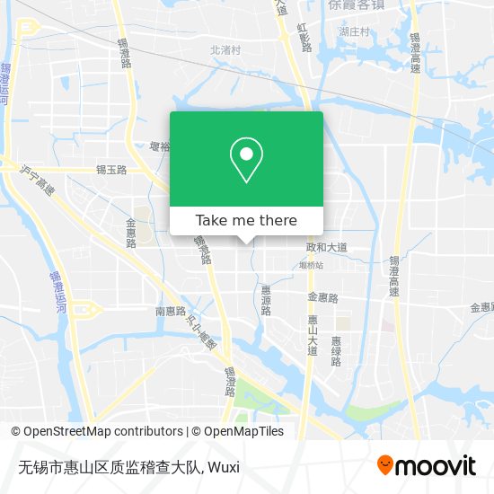 无锡市惠山区质监稽查大队 map