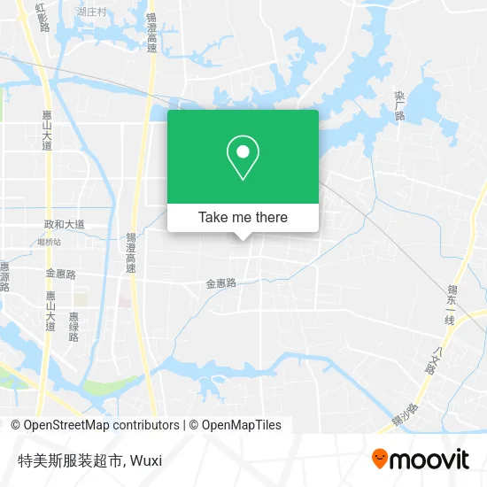 特美斯服装超市 map