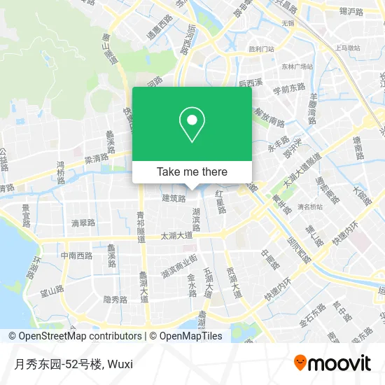 月秀东园-52号楼 map