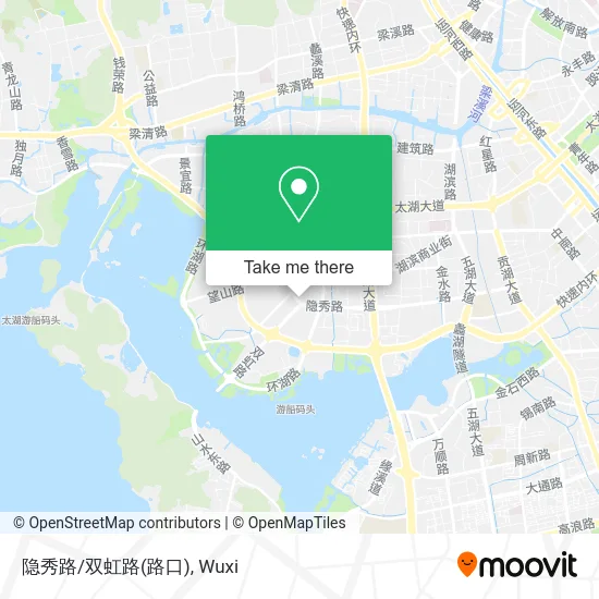 隐秀路/双虹路(路口) map