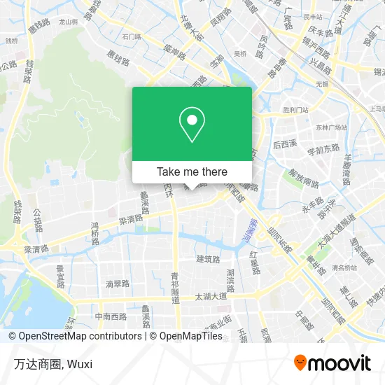 万达商圈 map