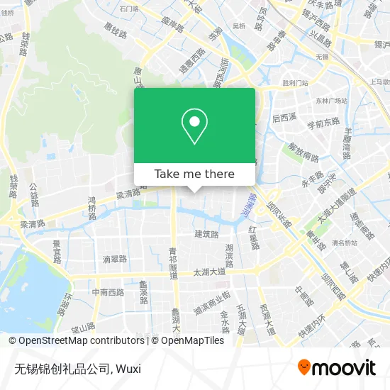 无锡锦创礼品公司 map