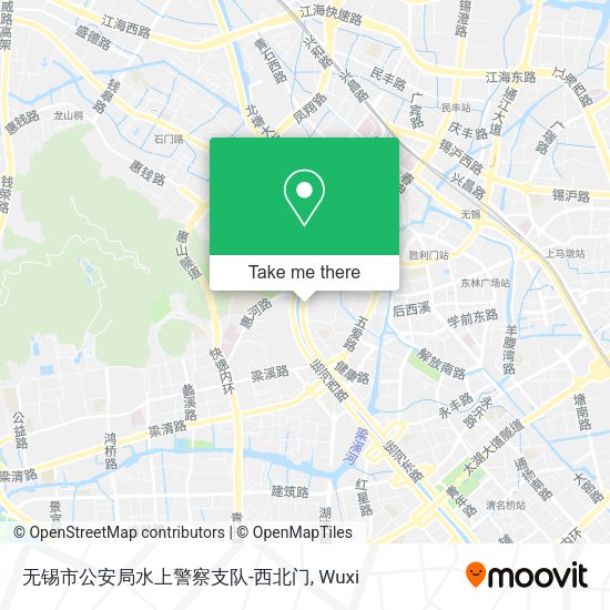 无锡市公安局水上警察支队-西北门 map