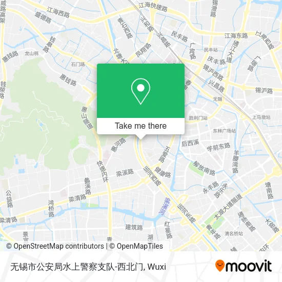 无锡市公安局水上警察支队-西北门 map