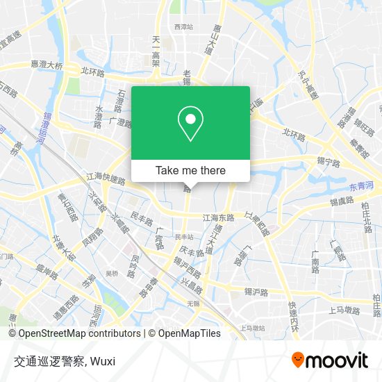 交通巡逻警察 map